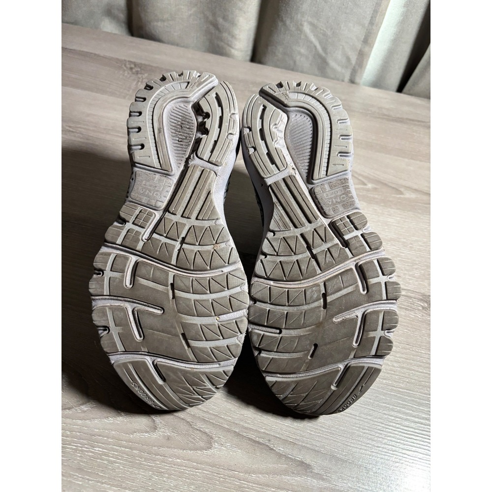 Brooks Adrenaline GTS 20 Womens 8 Grey Snakeskin Running Shoes Trails Training - Picture 6 of 8